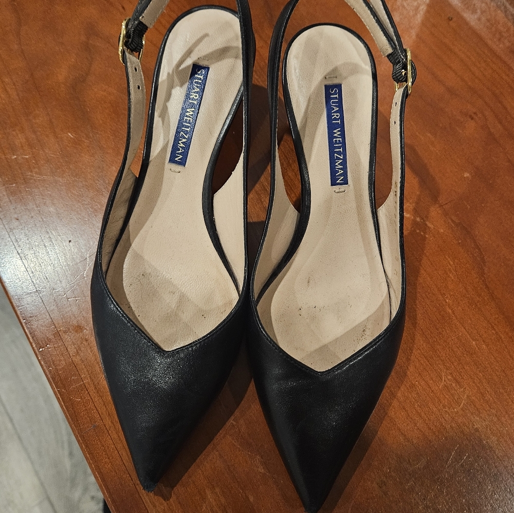 Stuart Weitzman kitten heel